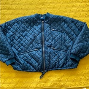 Free People Quilted Batwing Jacket